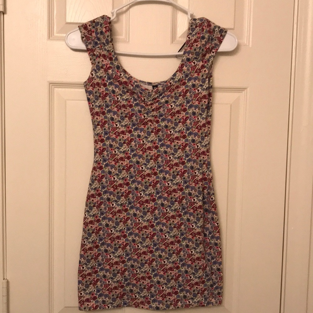 H&M floral mini dress